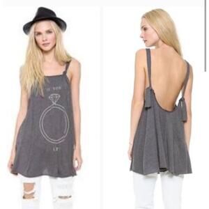 Wildfox If You Like It Tunic Tank,  size small